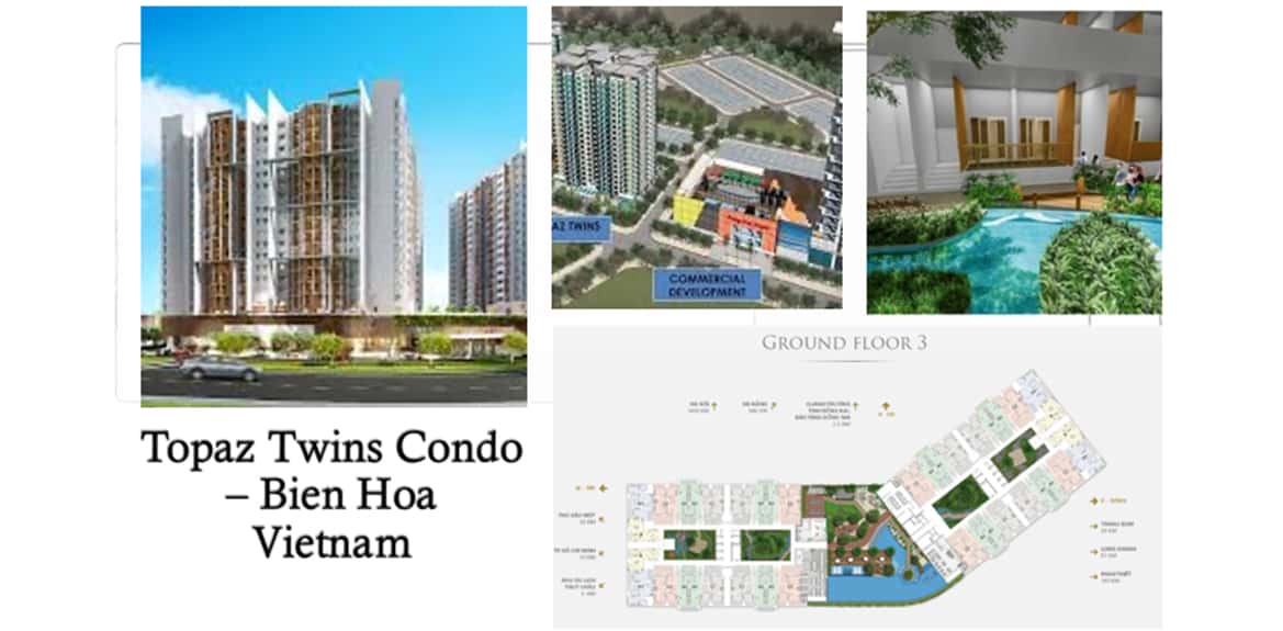 Topaz Twins Condo - Bien Hoa Vietnam - IBS Industrialized Building System Projects